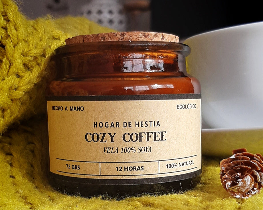 Vela de Soya Cozy Coffee